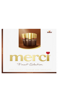 MERCI melnās šokolādes izlase Vācija 250g (1/10)