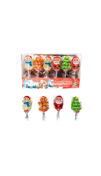 CHRISTMAS Lollipop ledene uz kociņa Ķīna 15g (1/30)