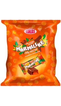 LUKAS Marmilike želejas konfekte ar apelsīnu garšu Ukraina 1kg (1/4)