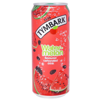TYMBARK Watermelon gāzēts dzēriens ar arbūzu garšu skārdene 330ml (1/12) DEP+