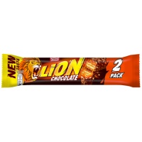 LION Standart 2-pack šokolādes batoniņš 60g (1/28)