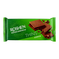 HAPPY SWING Brownie vafeļu trubiņas ar brauniju pildīj. Polija 150g(1/16)