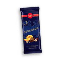 SERENĀDE Tumšā šokolāde ar aprikozēm un lazdu riekstiem Laima Igaunija 90g (1/11)