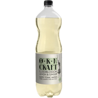 ORN CRAFT Elderblossom Lemon&Ginger bezalkoholisks dzēriens pet 1,5L (1/6) DEP+