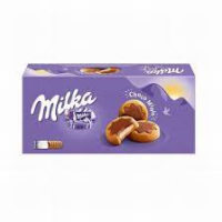 MILKA Choco minis cepumi ar piena pildījumu 150g(1/16)