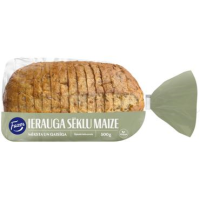 IERAUGA Sēklu maize Fazer Latvija 500g (1/6) 7d.
