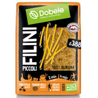 DOBELE Filini Piccoli Nr.388 100% Durum makaroni Latvija 500g (1/14)