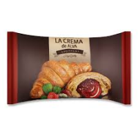 LA CREMA Croissant kruasāns ar zemeņu garšas pildījumu 65g (1/24)