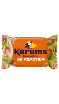KĀRUMS biezpiena sieriņš ar riekstiem Latvija 45g (1/40)