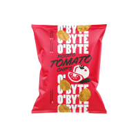 O`BYTE kartupeļu čipsi ar tomātu garšu Latvija 60g (1/25)