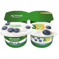 ACTIVIA jogurts ar mellenēm un Actiregularis Polija 4x120g (1/6)