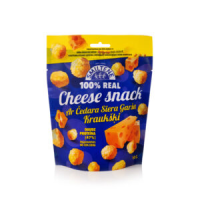 CHEESE SNACK Kraukšķi ar čedara siera garšu Smiltene Latvija 60g (1/12)