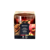 PROVENCE Apple Cinnamon aromat.svece 20h stiklā Čehoslovākija 130g (1/12)