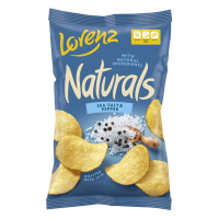 LORENZ Naturals čipsi grauzd.ar mizu, jūras sāls un piparu garšu Vācija 100g(1/12)
