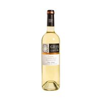 GRAN CASTILLO Chardonnay pussald. baltv.11,5% Spānija 0,75L (1/6)