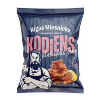 KODIENS Klasiskais Jerky cūkgaļas uzkoda k/k,žāvēta Rīgas Miesnieks Igaunija 75g 85d
