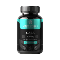 VITALHARMONY GABA 700mg uztura bagātinātājs 90kaps.Valsts-ziņu nav 