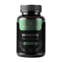 VITALHARMONY Berberine uztura bagātinātājs 90kaps.Valsts-ziņu nav 