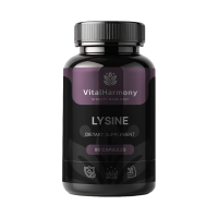 VITALHARMONY Lysine HCL uztura bagātinātājs 90kaps.Valsts-ziņu nav 