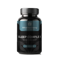 VITALHARMONY Sleep Complex uztura bagātinātājs 90kaps.Valsts-ziņu nav 