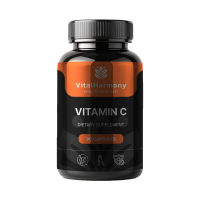 VITALHARMONY Vitamin C uztura bagātinātājs 90kaps.Valsts-ziņu nav 
