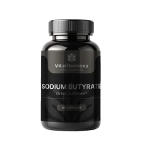 VITALHARMONY Sodium Butyrate uztura bagātinātājs 90kaps.Valsts-ziņu nav 