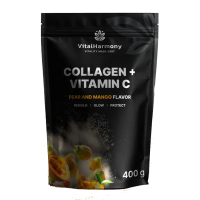 VITALHARMONY Calogen + Vitamin C Pear/Mango uzt.bagāt.Valsts-ziņu nav 400g