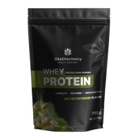 VITALHARMONY Whey Protein Salted Pistachio proteīns Valsts-ziņu nav 700g