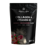 VITALHARMONY Calogen + Vitamin C Raspb./Strawb.uztura bagāt.Valsts-ziņu nav 400g
