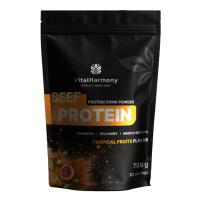 VITALHARMONY Beef 100% Protein Tropical Fruits proteīns Valsts-ziņu nav 700g