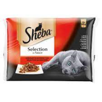 SHEBA Select konservs kaķiem gaļas izlase 4x85g (1/13)