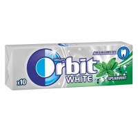 ORBIT White Spearmint bez cukura 14g(1/30) 