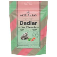 DAVE&JON'S Sour Watermelon dateles ar garšu Zviedrija 125g (1/16) 