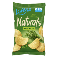 LORENZ Naturals čipsi grauzdēti ar mizu un ar rozmarīna garšu Vācija 100g (1/12)
