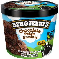 BEN&JERRY`S Chocolate Fudge Brownie šokol.saldējums braunija gab.100ml/72g(1/12)