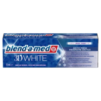 BLEND-A-MED 3D White Artic Fresh zobu pasta 75ml (1/24)