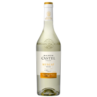 MAISON CASTEL Muscat pussaldais baltvīns 12% Francija 0,75L (1/6)