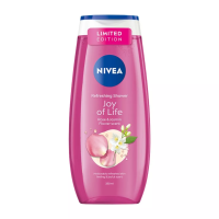 NIVEA Joy of Life dušas želeja ar rožu un jasmīnu aromātu 250ml (1/6/24)