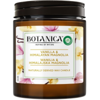 AIR WICK Botanica Vanilla&Himalayan Magnolia aromātiskā svece 205g (1/6)