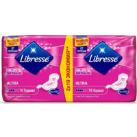 LIBRESSE Ultra Plus Duo pack higiēniskās paketes 20gb (1/12)