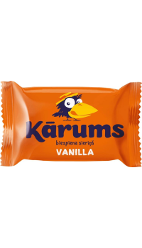 KĀRUMS biezpiena sieriņš vanilla Latvija 45g (1/40)