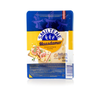 MAASDAMER siers 45% šķēlēs Smiltene Latvija 150g