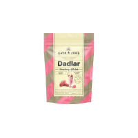 DAVE&JON'S Strawberry Milkshake dateles ar garšu Zviedrija 125g (1/16)