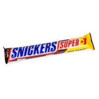 SNICKERS Super+1 šokolādes batoniņš ar riekstu un karameļu pild.112,5g (1/20)