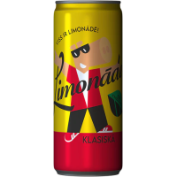 LIMONĀDE Klasiskā gāzēts bezalk. dzēriens skārdenē Latvija 0,33L (1/24) DEP+