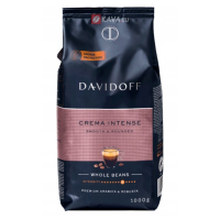DAVIDOFF Crema Intense Arabica&Robusta kafijas pupiņas Vācija 1kg (1/8)