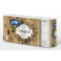 GRITE Ecological 3kārt. tualetes papīrs 8ruļļi (1/7/168)