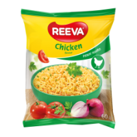 REEVA Chicken ātri pagatavojamās nūdeles ar vistas gaļas garšu 60g (1/60)