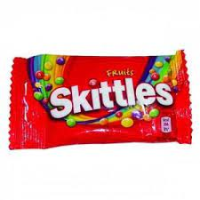 SKITTLES Fruits konfektes Čehija 38g (1/14)