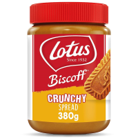 LOTUS BISCOFF Crunchy karamelizētu cepumu krēms Beļģija 380g (1/12)